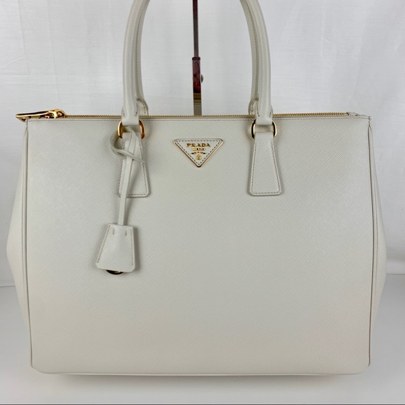 Prada Handbags - New Prada Italian Galleria Large Double Zip Tote